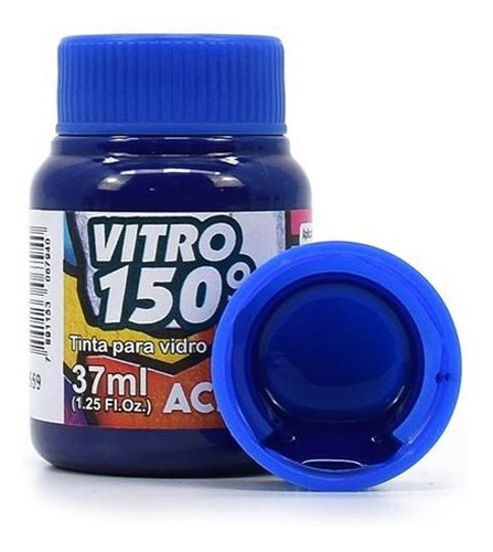Tinta Vitro 150° Acrilex 37ml Cor 559 - Azul
