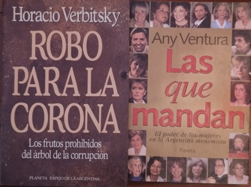 (2)las Que Mandan- Robo Para La Corona Any Ventura/verbitsky