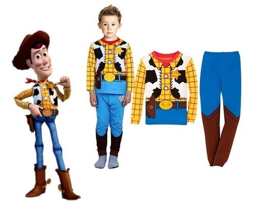 Pijama Fantasia Woody Toy Story Pronta Entrega