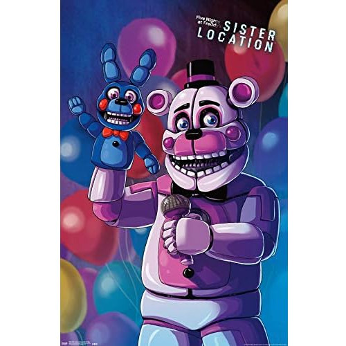 Póster De Pared Five Nights At Freddy's