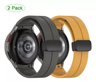 2pack Correas Magnéticas Para Samsung Galaxy Watch 5 Pro 4