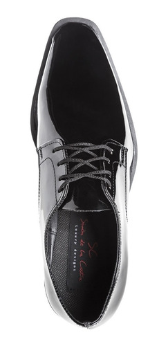 Zapatos De Vestir Cuero Autobrillo Hombre Charol Fiesta Moda