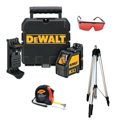 Nível Laser Esquadro Dewalt Dw088k 15m + Acessórios