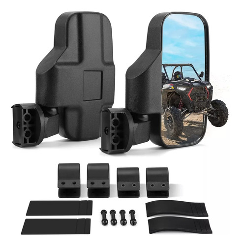 Espejos Laterales Para Polaris Rzr 800-1000 For Yamaha Utv