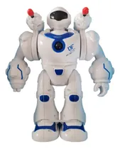 Comprar Robot Juguete Yobi Luz Sonido Movimiento 24cm Lanza Dardos