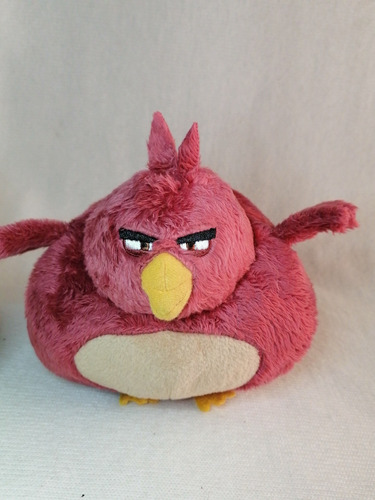 Peluche Llavero Original Terence Angry Birds Rovio 14x17cm. 