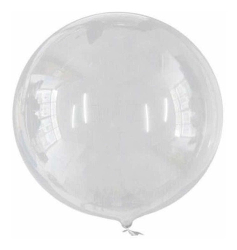 Globo Burbuja De 90 Cm 25 Piezas Transparente