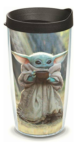 Tervis The Child Sipping Vaso Aislado Mandalorian, 16 Oz,