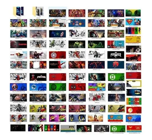 comprar Diseños Plantillas Tazas Comics Sublimar Super Heroes