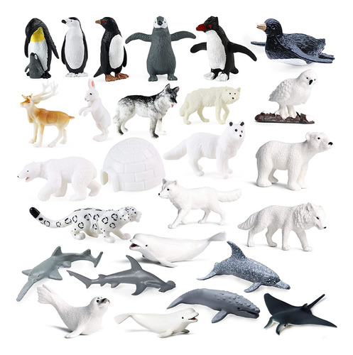 Sets De Muñecos De Animales Marinos Del Océano