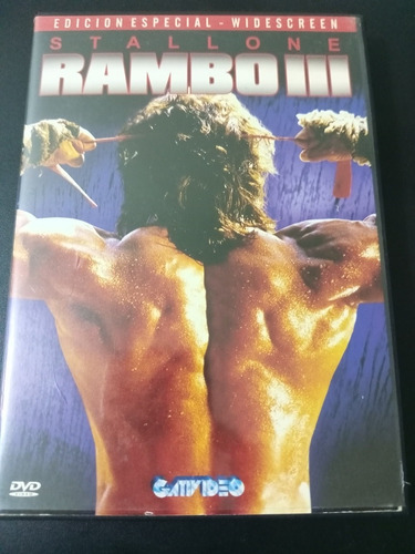 Dvd Original Rambo 3 (sylvester Stallone 1988 ) 