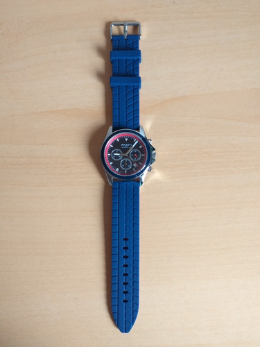 Relógio Akium Masculino Borracha Azul - G7085 Vd53 Blue