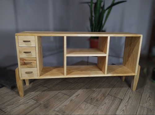 Mueble Para Centro De Entretenimiento Marrón Claro