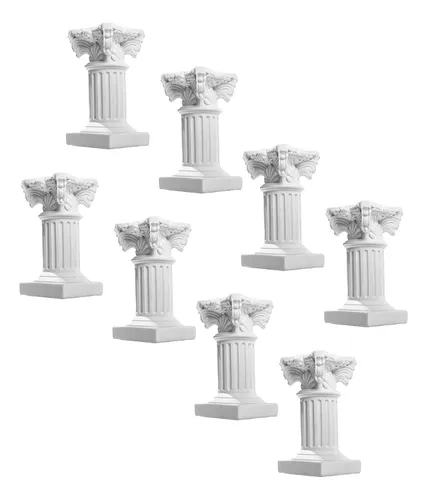 Roman Statue Roman Column Decorate 8 Pcs