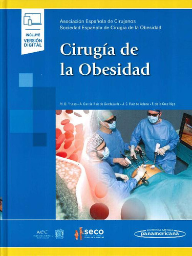 Libro Cirugía De La Obesidad De Felipe De La Cruz Vigo Juan