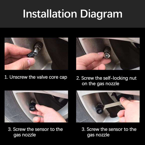 Xd El Sensor De Presión Del Neumático Del Automóvil Advierte