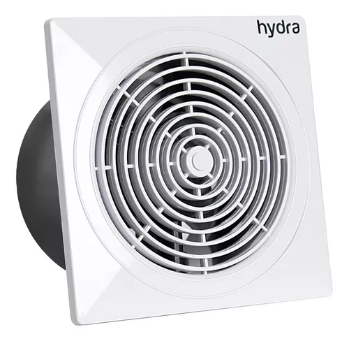 Ventilador de Extractor Baño 150mm con Temporizador Cocina Wc Blanco