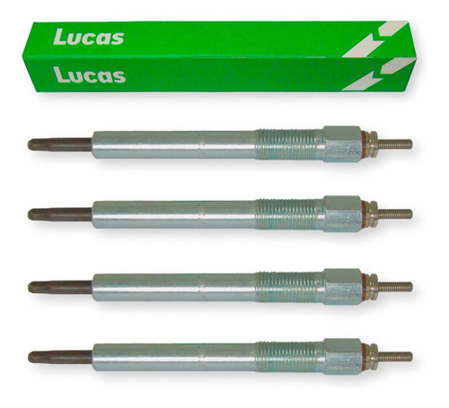 Bujias Precalentamiento Lucas Isuzu Pick Up 2.5d 2.8d 4 Pzas