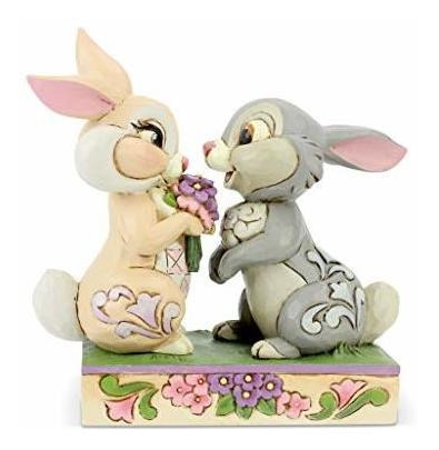 Enesco Disney Tradiciones Por Jim Shore Bambi Thumper Y Flor