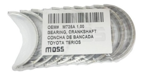 Conchas De Bancada Toyota Terios  1.00 ( .040 ) Con Cuña