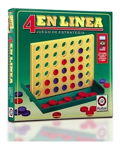 4 En Linea Juego De Estrategia Original De Ruibal