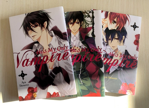 Manga He's My Only Vampire En Inglés, Vols. 1 Al 3, Yenpress