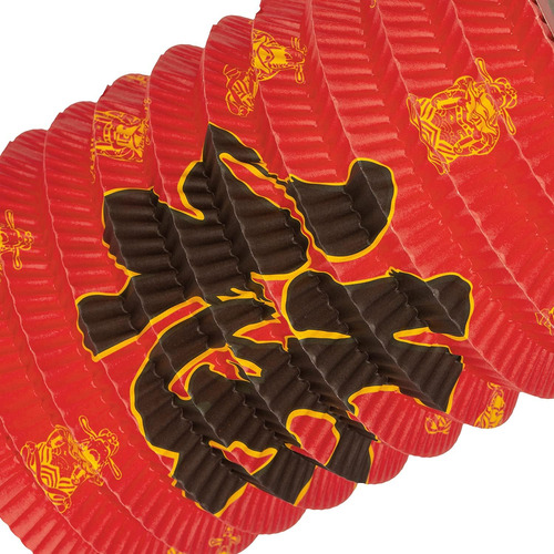 Mygift Linternas Chinas Rojas Tradicionales De 8 Pulgadas, D