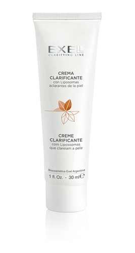 Crema Clarificante Facial Exel Disminuye Previene Manchas