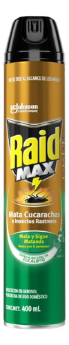 Insecticida En Aerosol, Raid Max® Mata Cucarachas E Insectos
