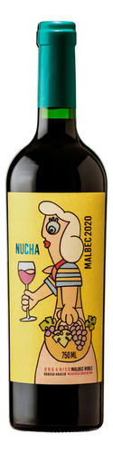 Vino Malbec Orgánico Nucha Bodega Araujo 750 Ml