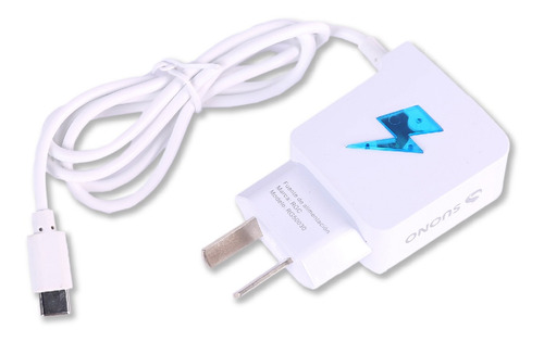 Cargador Para Celular Carga Rapida 2 Usb 3.0