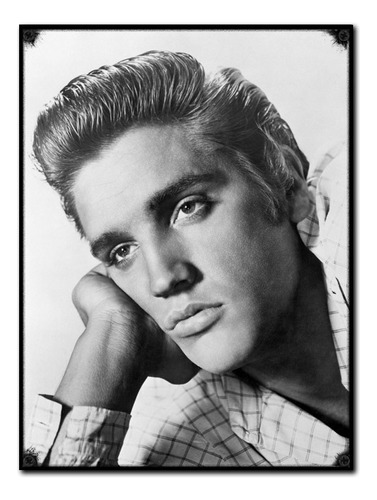 #1283 - Cuadro Decorativo Vintage Elvis Presley Poster Rock
