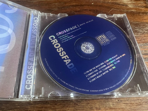 Crossfade White On Blue Goran Edman Westcoast Aor Cd Estándar