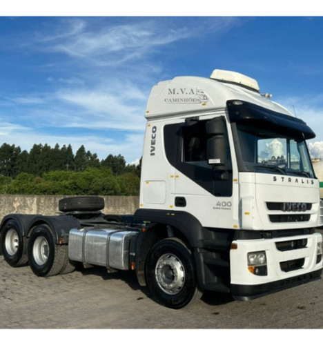 Iveco Stralis 400 6x2 Teto Alto Único Dono