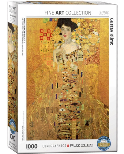Puzzle 1000 Piezas Klimt Adele Bloch Bauer - Eurographics  