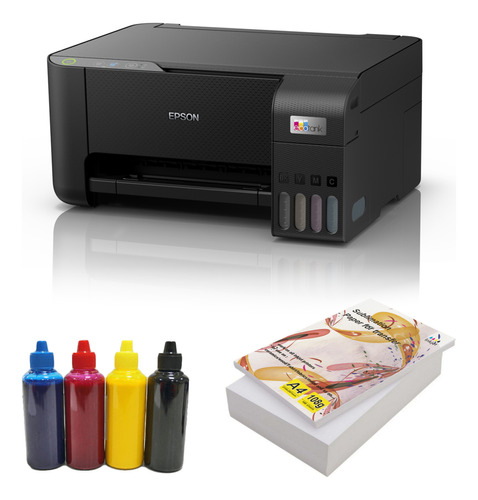 Impresora Tinta Sublimacion Epson L3210 + Papel Sublimacion 