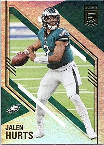 2021 Donruss Elite 27 Jalen Hurts Philadelphia Eagles Tarjet