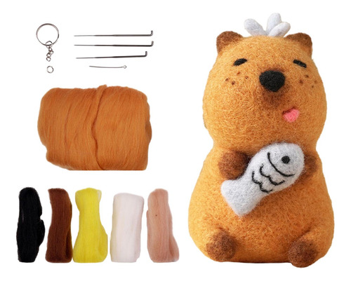 Suministros De Fieltro Para Muñeca Capybara, Accesorios