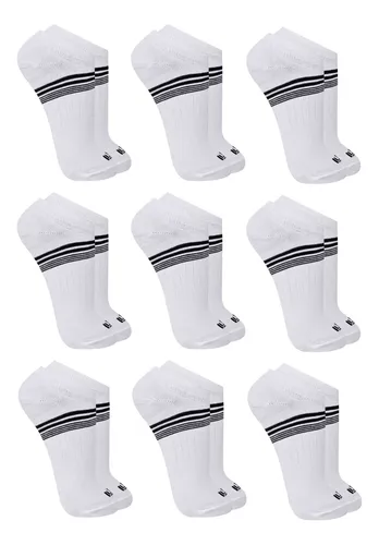 Kit 9 Pares Meia Soquete Cano Curto Invisível Cotton Trifil