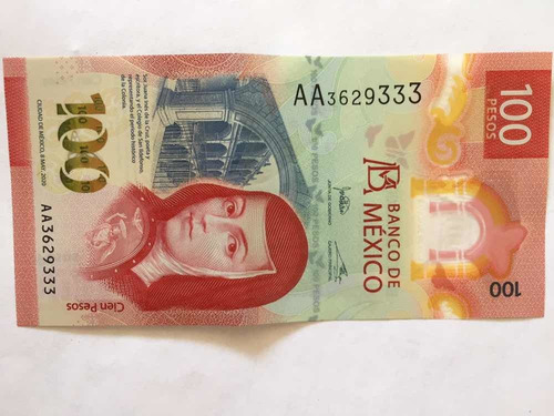 Nuevo Billete De 100 Pesos Sor Juana Inés De La Cruz