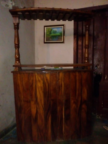 Bar Rústico De Madera