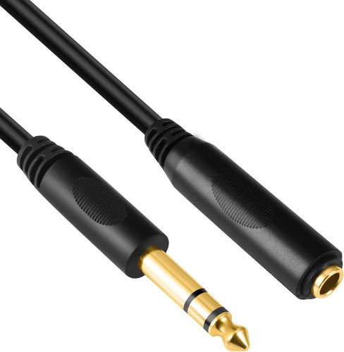 Cable Extension Audio Profesional Stereo 1/4 A 1/4 Guitarra 
