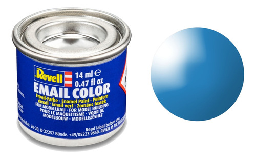 Pintura Revell Enamel Brillante Color  321 50 Azul Claro