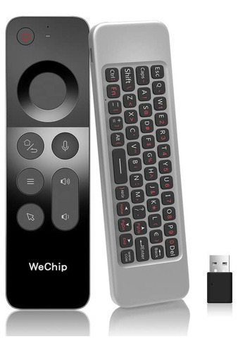 Wechip W3 Air Mouse 4en1 W3 Voice Remote 2.4g Control Remoto