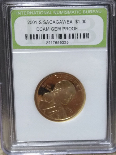 2001-s Gem Proof Sacagawea Dollar Mme