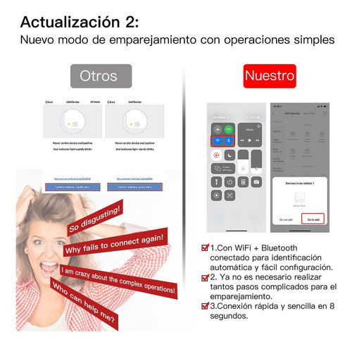 Inteligente Wifi Rf433 Dimmer Regulable Interruptor Moes