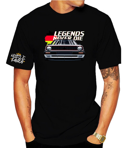 Playeras Autos Anime Volkswagen Vw Golf Mk2 #79