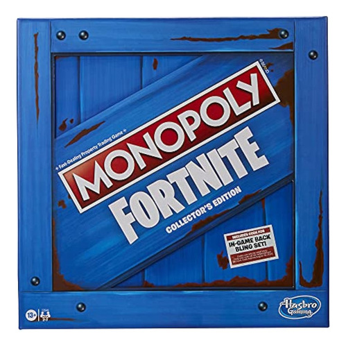 Monopoly: Fortnite Collector's Edition Board Game Inspirado 