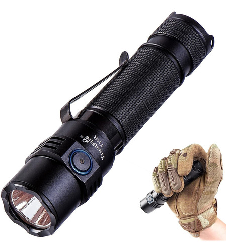 Linterna Led Trustfire C/ Clip Para Hombres-negra