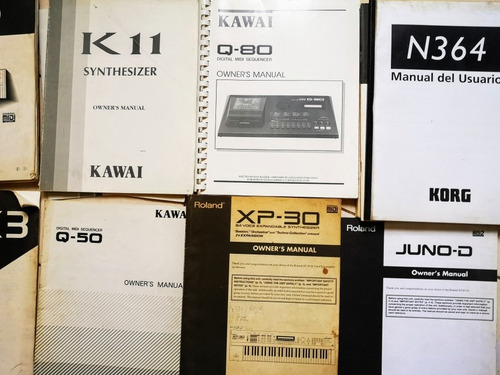 Imagen 4 de 4 de Manuales Originales De Teclados Y Sientes Korg Roland Kawai